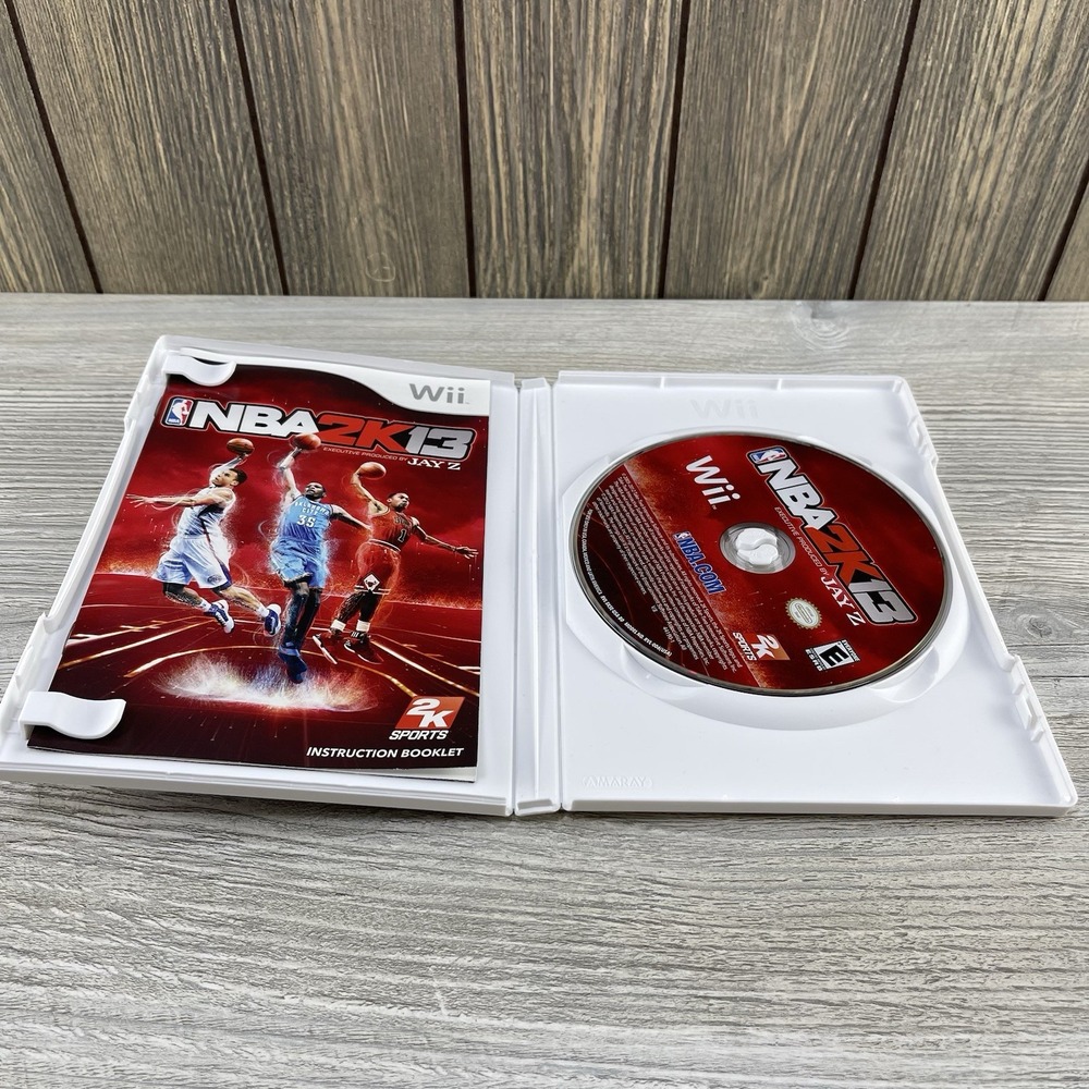NBA 2K13 (Nintendo Wii, 2013) Complete With Manual Tested - Picture 10 of 16